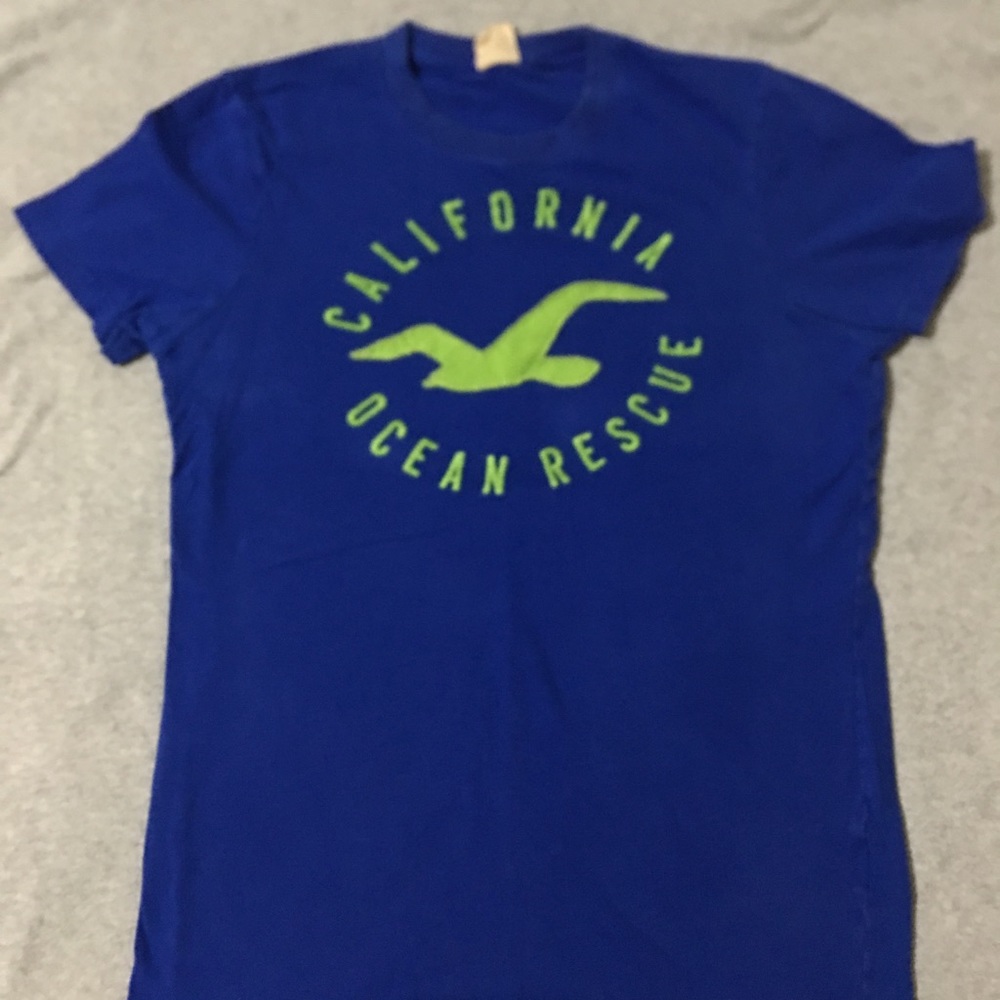 Men’s Medium Blue Hollister T-Shirt